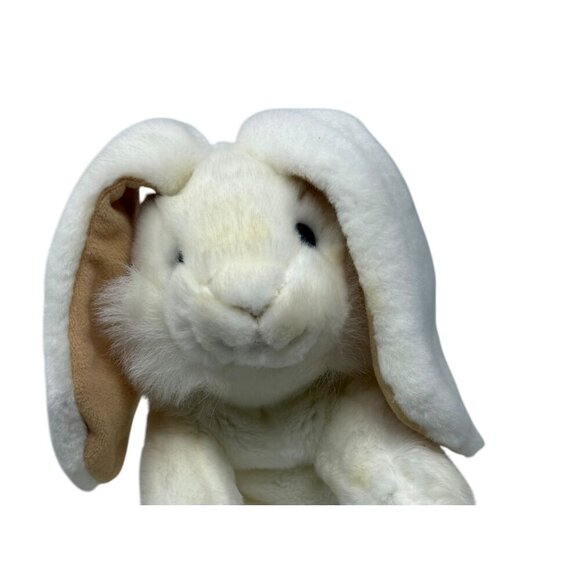 Gund White Plush Bunny Rabbit Stuffed Toy Long Ears Soft Fur Realistic Easter - Picture 2 of 10
